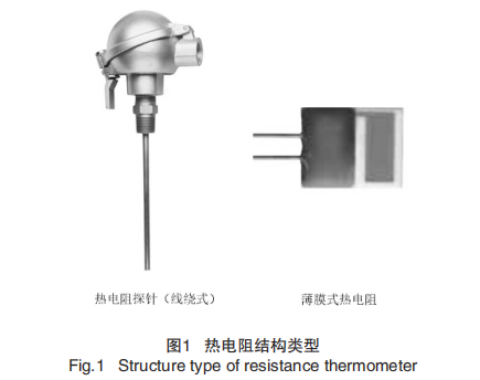 熱電阻結構類型